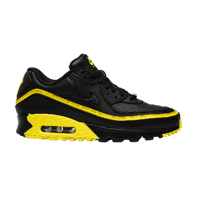 Pre-owned Nike Undefeated X Air Max 90 'black Optic Yellow'