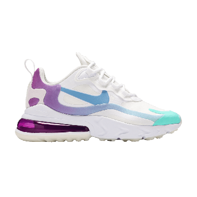 Pre-owned Nike Wmns Air Max 270 React 'gradient Shift' In White