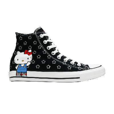 Pre-owned Converse Hello Kitty X Chuck Taylor All Star High 'black'