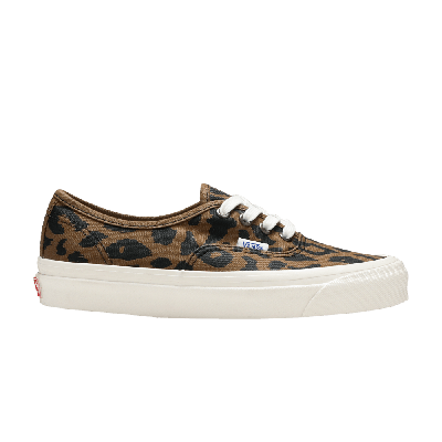 Pre-owned Vans Authentic 44 Dx 'og Leopard' In Brown