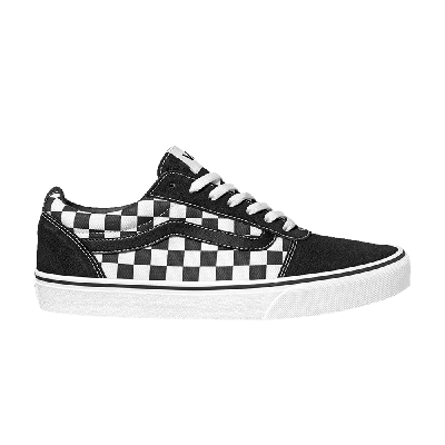Pre-owned Vans Ward 'checkered' In Black
