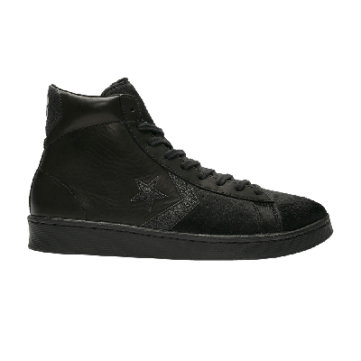 Pre-owned Converse Pro Leather 'black Pony Hair'