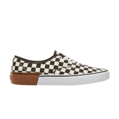 Pre-owned Vans Authentic 'gum Block Checkerboard' In White