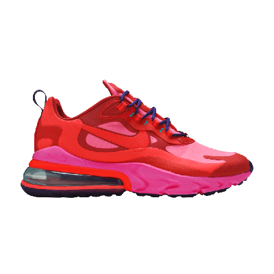 Pre-owned Nike Air Max 270 React 'electronic Music' In Red
