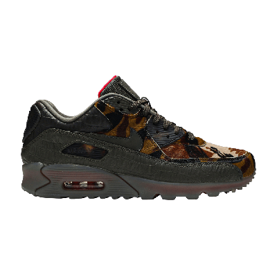 Pre-owned Nike Air Max 90 'croc Camo' In Green