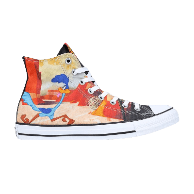Pre-owned Converse Looney Tunes X Chuck Taylor All Star High 'road Runner' In Multi-color