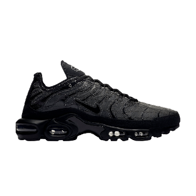 Pre-owned Nike Air Max Plus Deconstructed 'triple Black'