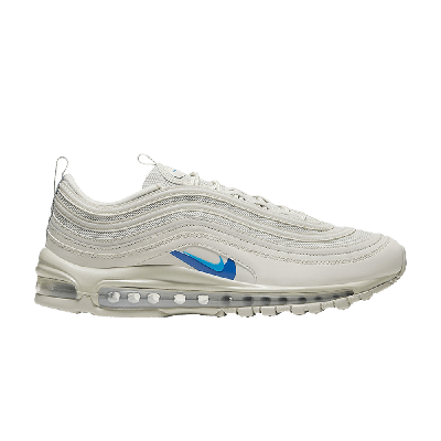 Pre-owned Nike Air Max 97 'double Blue Swoosh' In White