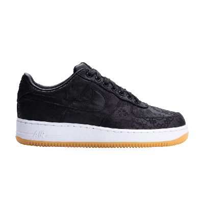 Pre-owned Nike Fragment Design X Clot X Air Force 1 'black Silk'