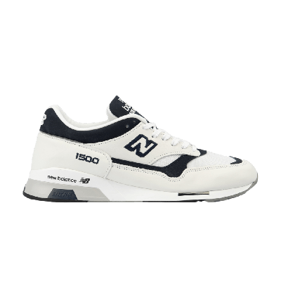Pre-owned New Balance 1500 Made In England 'white Navy'