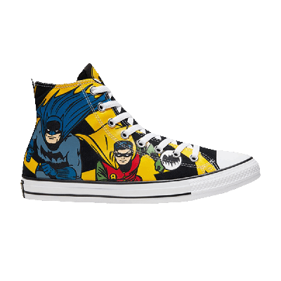 Pre-owned Converse Batman X Chuck Taylor All Star High '80th Anniversary - Issue 164' In Multi-color