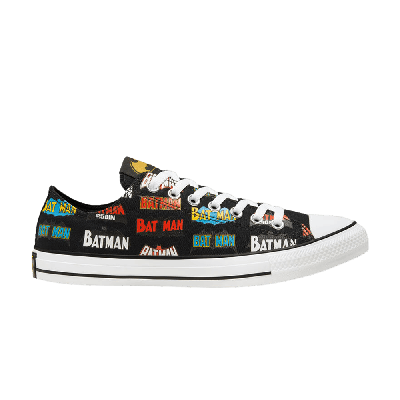 Pre-owned Converse Batman X Chuck Taylor All Star Low '80th Anniversary - Logo' In Multi-color