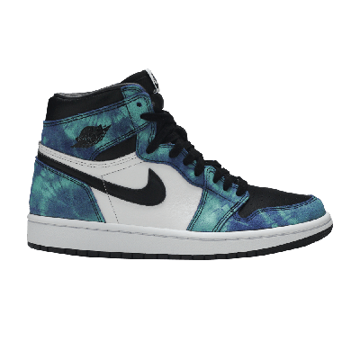 Pre-owned Air Jordan Wmns  1 Retro High Og 'tie-dye' In Green