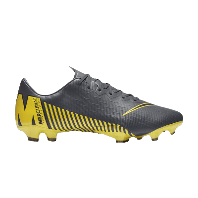 Pre-owned Nike Mercurial Vapor 12 Pro Fg 'dark Grey Yellow'
