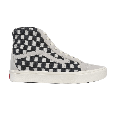Pre-owned Vans Sk8-hi Reissue Lx Comfycush 'hairy Suede - Checkerboard' In Cream