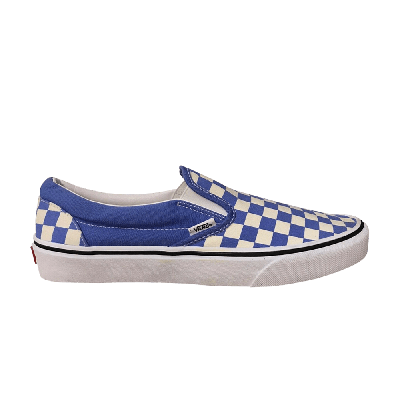 Pre-owned Vans Classic Slip-on 'ultra Marine Checkerboard' In Blue