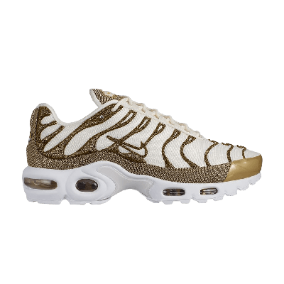 Pre-owned Nike Wmns Air Max Plus Premium 'ivory Gold' In Cream