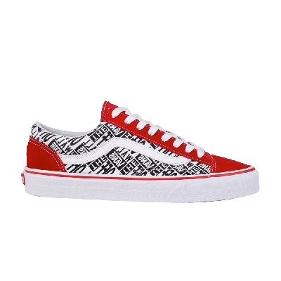 Pre-owned Vans Style 36 'mix Racing Red'