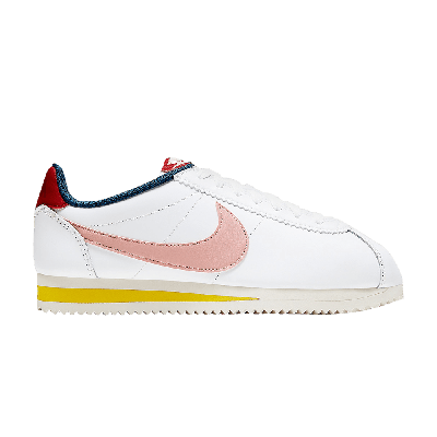 Pre-owned Nike Wmns Cortez 'coral Stardust' In White