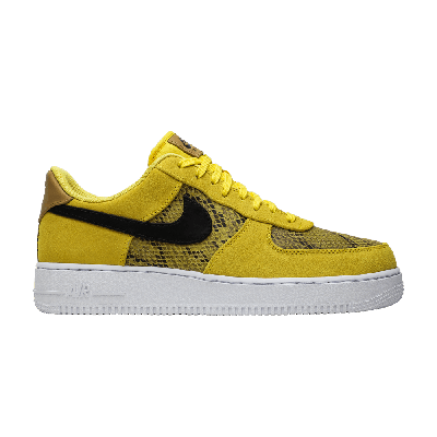 Pre-owned Nike Air Force 1 Low 'yellow Snakeskin'