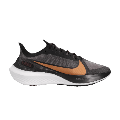 Pre-owned Nike Wmns Zoom Gravity 'metallic Copper' In Black
