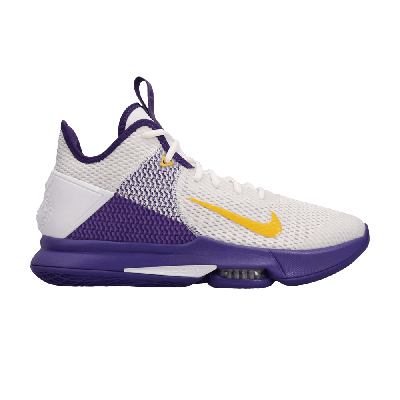 Pre-owned Nike Lebron Witness 4 Ep 'lakers' In White