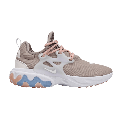 Pre-owned Nike Wmns React Presto 'coral Stardust' In Grey