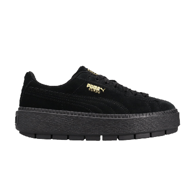 Pre-owned Puma Wmns Platform Trace 'black'