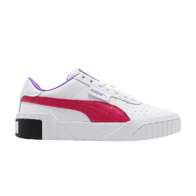 Pre-owned Puma Wmns Cali Chase 'white'