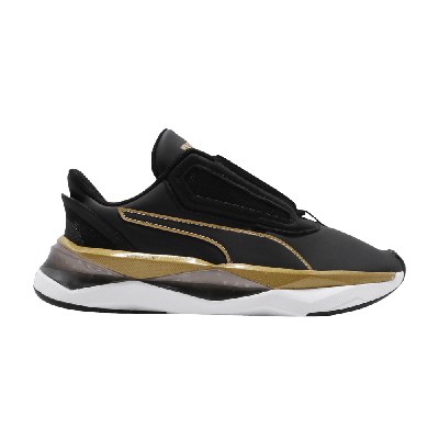 Pre-owned Puma Wmns Lqdcell Shatter Xt Matte 'team Gold' In Black
