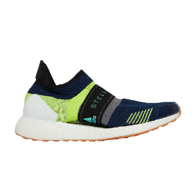 Pre-owned Adidas Originals Stella Mccartney X Wmns Ultraboost X 3d 'night Indigo Vivid Green' In Blue