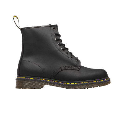 Pre-owned Dr. Martens' 1460 Greasy 'black'