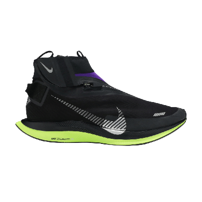 Pre-owned Nike Zoom Pegasus Turbo Shield 'voltage Purple' In Black