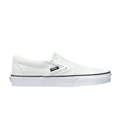 Pre-owned Vans Ghostly X Classic Slip-on 'true White'