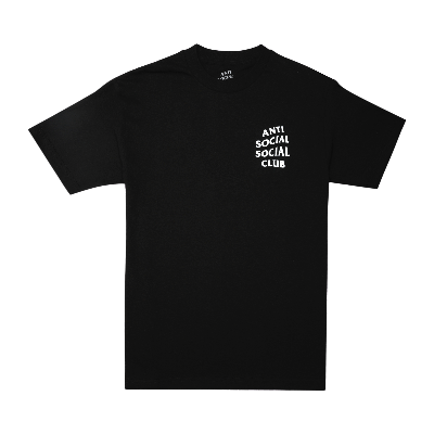 Pre-owned Anti Social Social Club Logo 2 T-shirt 'black'