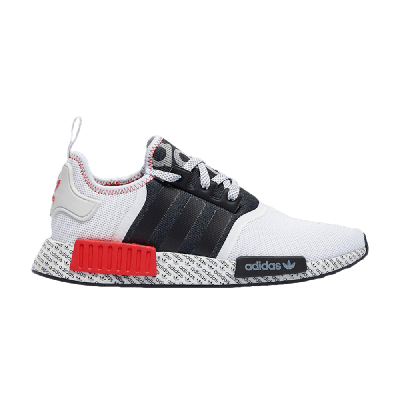 Pre-owned Adidas Originals Nmd_r1 'print Boost - White Black Red'