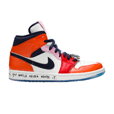 Pre-owned Air Jordan Melody Ehsani X Wmns  1 Mid 'fearless' In Multi-color