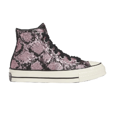 Pre-owned Converse Chuck 70 High 'snake Pattern - Light Pink'