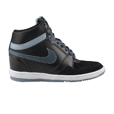 Pre-owned Nike Wmns Force Sky High 'black Magnet Grey'