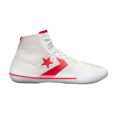 Pre-owned Converse All Star Pro Bb 'then & Now' In White