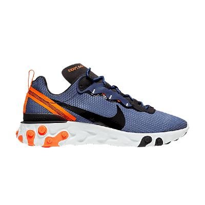 Pre-owned Nike React Element 55 'midnight Navy' In Blue