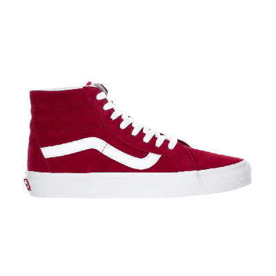 Pre-owned Vans Sk8-hi Reissue Suede 'scooter' In Red