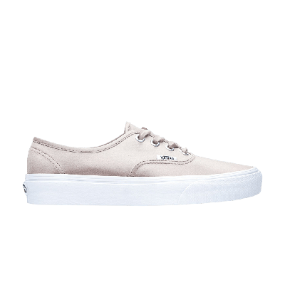Pre-owned Vans Authentic 'satin Lux Light Silver'