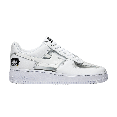 Pre-owned Nike Olivia Kim X Wmns Air Force 1 '07 Ff 'betty Boop' In White