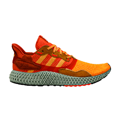 Pre-owned Adidas Originals Sneakersnstuff X Zx 4000 4d 'sunrise' In Orange