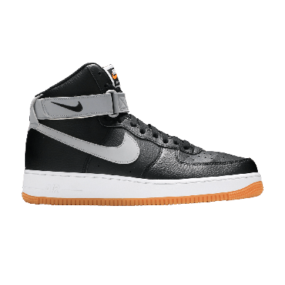 Pre-owned Nike Air Force 1 High '07 'black Wolf Grey'