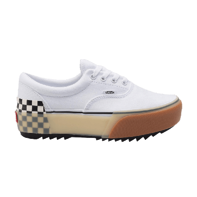 Pre-owned Vans Era Stacked 'white Checkerboard'