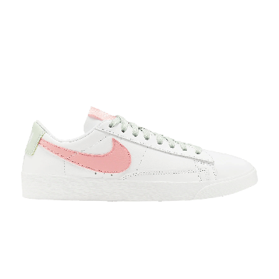 Pre-owned Nike Wmns Blazer Low Le 'white Bleached Coral'