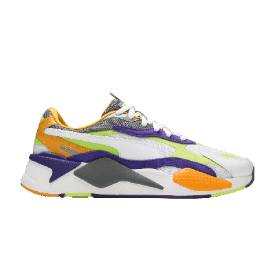 Pre-owned Puma Rs-x3 Level-up 'limepunch' In White
