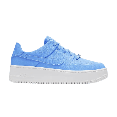 Pre-owned Nike Wmns Air Force 1 Sage Low 'university Blue'